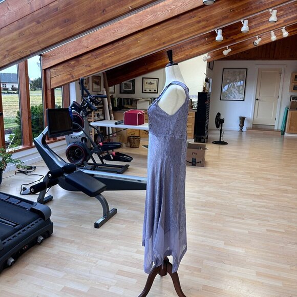 Kamarov Dress with Jacket Midi NWOT Embelished Purple - Picture 12 of 15